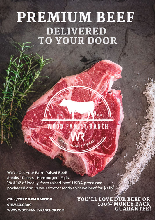 Wood Family Ranch Beef for Kevin Ragsdale